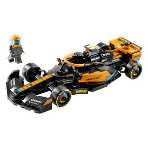 Lego Speed Champions 76919 Coche de Carreras de Fórmula 1 McLaren 2023 F1 con minifigura de piloto EAN 5702017583723