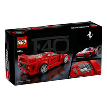 Cargar imagen en el visor de la galería, Supercoche Ferrari F40 Rojo - Lego Speed 76934