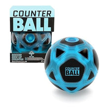 Cargar imagen en el visor de la galería,  Counter Ball Una pelota con luz y sonidos que te dirá palabras de ánimo y se encenderá cada vez que toques la pelota. Cuenta tus toques de balón. 