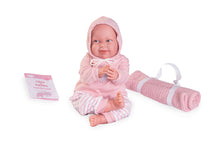 Carregar imagem no visualizador da galeria,  Mi Primer Reborn Martina son muñecas realistas con las que podrás disfrutar como de un bebé casi real. Fíjate en su manicura, el peso o la babita que le asoma entre los labios… Mide 52 cms