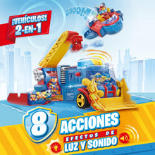 Carregar imagem no visualizador da galeria,  Camión de Rescate, los SuperThings y los Niños Kazoom podrán pedir ayuda a cualquier ciudadano de Ciudad Kaboom. Con luces y sonido ¡Grandes opciones de juego – Más de 8 acciones