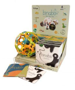 Binabo Construcciones 60 piezas Construye objetos más grandes o un balón de fútbol con la colorida mezcla Binabo de 60 piezas. fabricada con un material biológico 