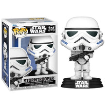 Cargar imagen en el visor de la galería, Figura Funko de soldado Stormtrooper. Mide 9 cm. Figura con cabeza oscilante. Coleccionalos todos.