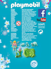 Cargar imagen en el visor de la galería, Playmobil Fairies Hada con Mapaches - Playmobil 9139