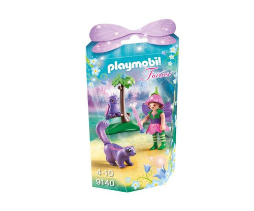 Playmobil Fairies 9140 Hada con buho y mofetaCon 1 buho, 1 mofeta y complementos Presentado en una preciosa caja regalo