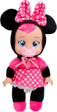 Carregar imagem no visualizador da galeria, Bebés Llorones Cry Babies Disney Tiny Cudles Minnie Mouse 25 cm IMC Toys 917910 con chupete, llora lágrimas de verdad