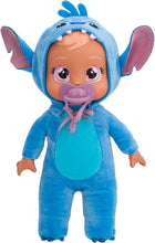 Carregar imagem no visualizador da galeria, Bebés Llorones Cry Babies Disney Tiny Cudles Stitch 25 cm IMC Toys 917941 cuerpo blando y chupete, el pijama no se saca