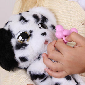 Baby Paws Dálmata Perrito Bebé IMC Toys 918276 bebé dálmata interactivo bolsa para llevar  Abre los ojos  sonidos y chupete