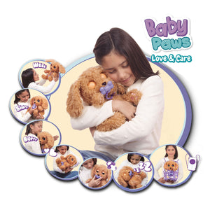 Baby Paws Love & Care Labrador Peluche Perrito Interactivo - IMC Toys 921153