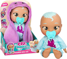 Carregar imagem no visualizador da galeria, Cry Babies Bebés Llorones Bath Time Dana IMC TOYS 921474 llora lágrims de verdad, se puede bañar, hace sonidos de bebé