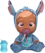 Carregar imagem no visualizador da galeria, Stitch de los Bebés Llorones Cry Babies Lleva un pijamita de Stitch, llora lágrimas de verdad cuando no tiene su chupete 