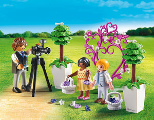 Playmobil City Life Fotógrafo con cámara y 2 niños de la serie boda 9230 EAN 4008789092304