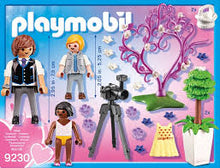 Cargar imagen en el visor de la galería, Playmobil City Life Fotógrafo con cámara y 2 niños de la serie boda 9230 EAN 4008789092304