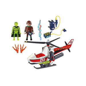 Ghostbusters Venkman con Helicóptero - Playmobil 9385