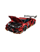 Cargar imagen en el visor de la galería,  Super Deportivo Rojo Radio Control - iM.Master 9828,La mejor versión de un coche rojo está justo frente a ti! Es fácil disfrutar de la emoción de las carreras con un coche prediseñado, pero participar en esta aventura con el supe coche de control remoto iM. Master de 1835 piezas a escala 1:10 puede no ser para todos.