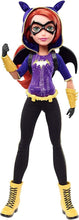 Carregar imagem no visualizador da galeria, muñeca melena pelirroja vestida de Batgirl producto oficial DC Super heroess