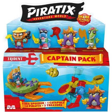 Carregar imagem no visualizador da galeria, Piratix Adventure World Shark Treasure Captain Pack - Magicbox PPX2B616IN00