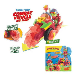 Superthings Rivals of Kaboom Kazoom Power Combat Vehicle KID Fury - Magicbox PSTSP116IN