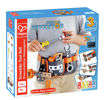 Carregar imagem no visualizador da galeria,  Cinturón de Herramientas,Todo manitas debe tener sus herramientas a mano. Con sus bolsillos para herramientas y piezas, construye tus experimentos directamente en el cinturón.