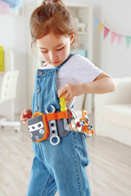 Carregar imagem no visualizador da galeria,  Cinturón de Herramientas,Todo manitas debe tener sus herramientas a mano. Con sus bolsillos para herramientas y piezas, construye tus experimentos directamente en el cinturón.