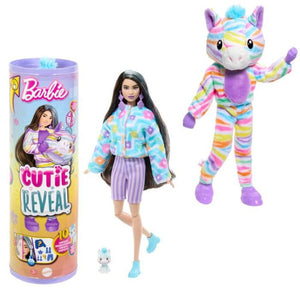 Barbie Cutie Reveal Cebra Color Dream Serie - Mattel HRK39