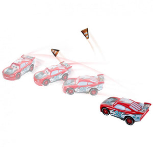 Disney Pixar Cars Coche Rayo McQueen Derrapa y Corre Retrofricción - Mattel HXJ34