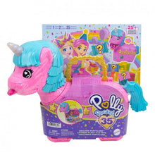 Carregar imagem no visualizador da galeria, Polly Pocket Cofre Unicornio Partyland - Mattel HYD96