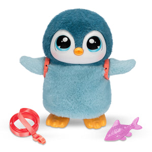 Little Live Pets, My Walking Penguin Waddles Mi Pingüino Andador - Giochi Preziosi LP600000