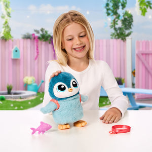 Little Live Pets, My Walking Penguin Waddles Mi Pingüino Andador - Giochi Preziosi LP600000