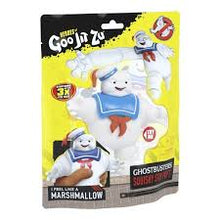 Cargar imagen en el visor de la galería, Goo Jit Zu Cazafantasmas Marshmallow ahora es también un muñeco Goo Jit Zu. Lo puedes estrujar, puedes retorcerlo y estirar. Se puede estirar hasta 3 veces su tamaño. 