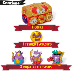 Piratix Adventure World Monster Treasure Cofre - Magicbox PPXSP116IN00