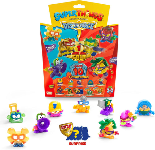 SuperThinks  Pack de 10 Figuras Rescue Force Rivals of Kaboom - Magicbox PST10B016IN0
