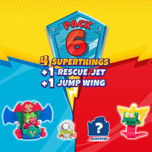 Carregar imagem no visualizador da galeria, Superthings  Blister con 4 figuras + 1 Rescue Jet+ 1 Jump Wing - Magicbox PST10B416IN0