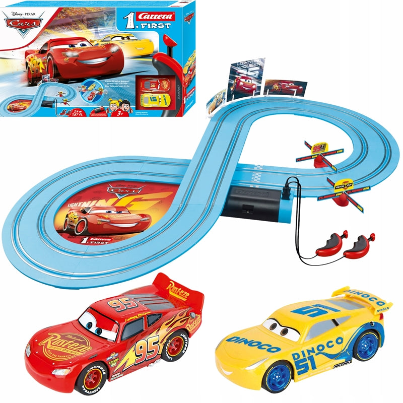 Juguete Pista De Carrera De Rayo Mcqueen Carrera First Circuito