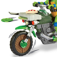 Cargar imagen en el visor de la galería, Tortuga Ninja Leonardo con Cycle - Famosa TU803000
