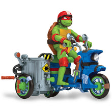 Carregar imagem no visualizador da galeria, Tortuga Ninja Raphael con Cycle - Famosa TU803000