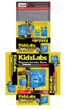 Carregar imagem no visualizador da galeria, Haz tu propia alarma! La alarma funciona con pilas y se incluyen instrucciones detalladas. Kit para instalar una alarma para evitar la entrada de los intrusos. Viene con una carcasa transparente de aspecto cibernético.