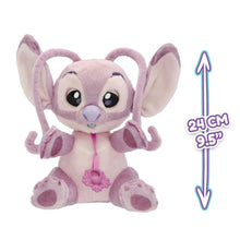 Carregar imagem no visualizador da galeria, Baby Paws Angel , viene para unirse a la familia Baby Paws para estar junto a su querido Stitch! emite los mismos sonidos que en la serie de televisión, es tan cuqui... Si le quitas su chupete personalizado verás cómo abre los ojos por primera vez mientras hace dulces sonidos de sueño. 
