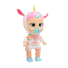Cargar imagen en el visor de la galería, Dreamy de los Bebés Llorones quiere empezar a andar. Ayúdala a dar sus primeros pasos. Lleva un conjunto genial para ir de paseo y está listas para caminar. Coge sus manos y guíala hacia adelante para enseñarle a dar sus primeros pasos. Mientras camina, reproducirá soniditos alegres de bebé. 