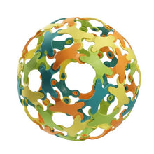 Cargar imagen en el visor de la galería, Binabo Construcciones 60 piezas Construye objetos más grandes o un balón de fútbol con la colorida mezcla Binabo de 60 piezas. fabricada con un material biológico 