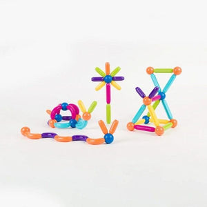 Imabars 60 Piezas - Braintoys 350160Descubre la magia de los juegos magnéticos con el set de Imabars de IMANIX by Braintoys. Este increíble Set de bolas y barras magnéticas te proporciona infinitas posibilidades de construcción y diversión.