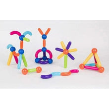 Cargar imagen en el visor de la galería, Imabars 60 Piezas - Braintoys 350160Descubre la magia de los juegos magnéticos con el set de Imabars de IMANIX by Braintoys. Este increíble Set de bolas y barras magnéticas te proporciona infinitas posibilidades de construcción y diversión.