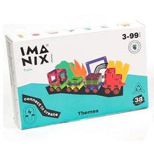 Cargar imagen en el visor de la galería,  Imanix Tren 38 pcs Un tren de juguete a pilas con el que los peques podrán dejar volar su creatividad e imaginación colocándo cada una de sus piezas y construyendo rutas y explorando diferentes formas de jugar. Los viajes en este colorido tren llevarán a los peques a explorar en sus mundos de ilusión y fantasía.