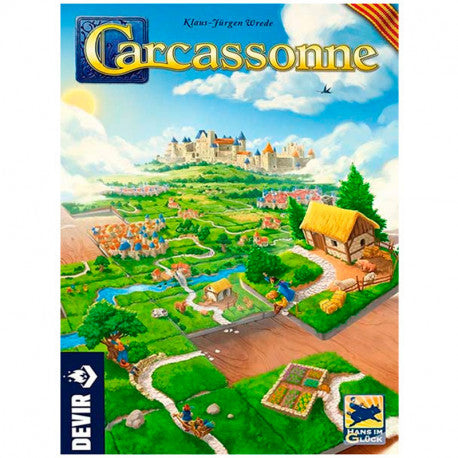 Carcassonne edición en Catalán Devir 22265 más de 10 millones de copias vendidas, de 7 a 99 años, mejor juego en 2001