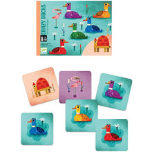 Carregar imagem no visualizador da galeria, Un juego de cartas de deducción y rapidez, en el que ganará la partida el que más rápido cuente las patas que hay sobre la mesa y adivine cuál es el pato de sus adversarios. 