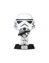 Cargar imagen en el visor de la galería, Figura Funko de soldado Stormtrooper. Mide 9 cm. Figura con cabeza oscilante. Coleccionalos todos.