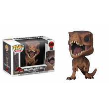 Cargar imagen en el visor de la galería, Figura Funko de Tyrannosaurus Rex en el 25 aniversario de Jurassic Park. Mide 9 cm