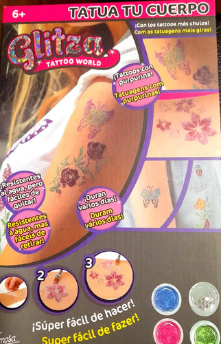 Glitza Tatuajes fashion para decorar tu cuerpo, tu móvil o lo que quieras -  Famosa 700011461