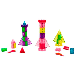   Imanix Rocket Castle de Braintoys es un juego de construcción magnético con 64 piezas translúcidas y de colores vibrantes, diseñado para dar rienda suelta a la imaginación y creatividad de los niños. Perfecto para construir formas 2D y 3D como cohetes espaciales, castillos extraordinarios, vehículos