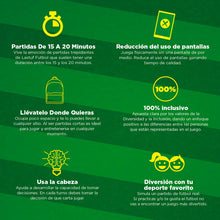 Carregar imagem no visualizador da galeria, Lastuf El juego de cartas de fútbol que te hará divertirte como en un juego real. Un juego de cartas de FÚTBOL en el que los jugadores tienen que marcar goles a sus oponentes para eliminarlos y ganar.
